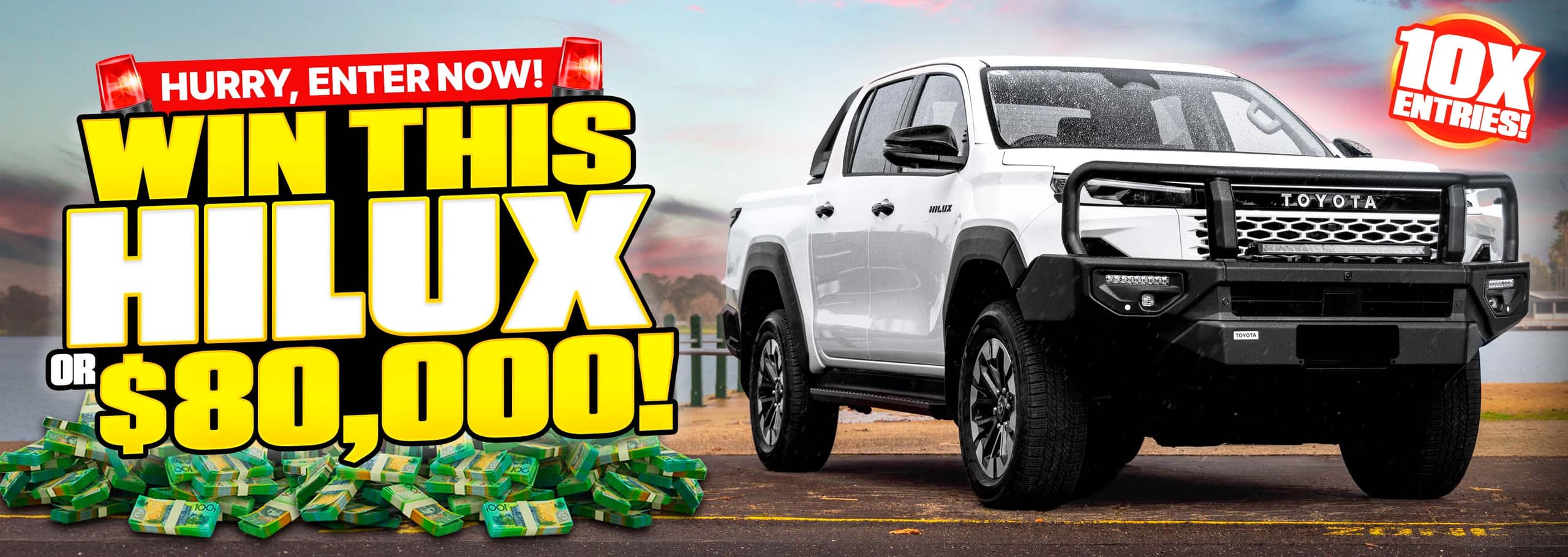 TOYOTA HILUX OR $80,000