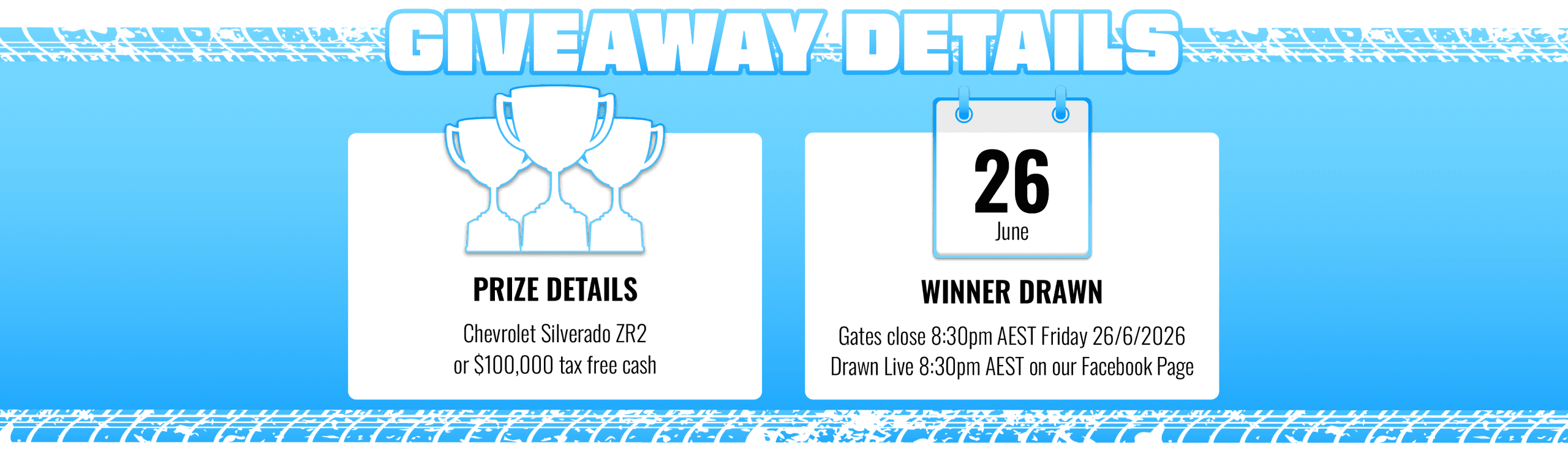 Giveaway Details